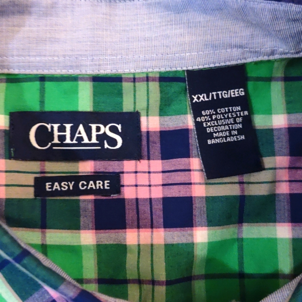 Chaps Button Down Shirt - image 3